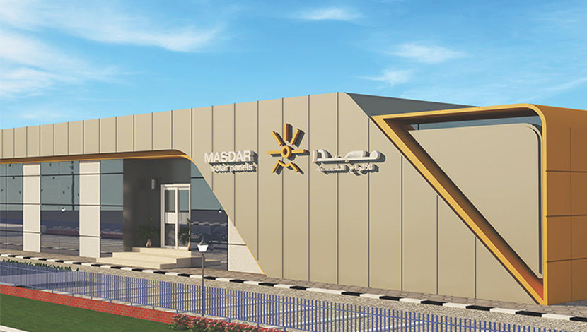 Incorporating Masdar PV Solar Panels Factory