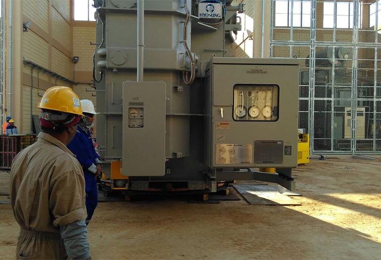 Reinforcement  of Hutat Sudair  132/33Kv Substation #8502 in Hutat Sudair