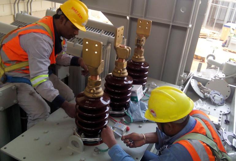 Reinforcement  of Hutat Sudair  132/33Kv Substation #8502 in Hutat Sudair