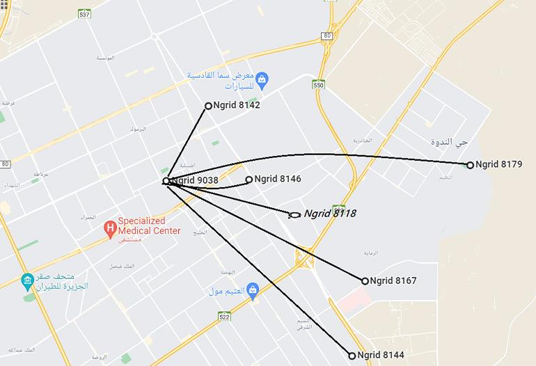 Interconnection of 380/132 Kv Ashbailyah Substation with 132 Kv Network in Riyadh