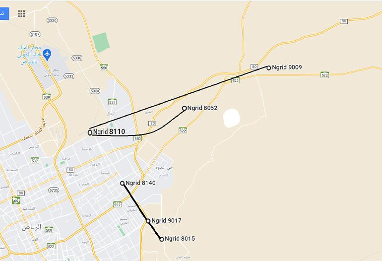 Interconnection of 380/132 Kv Ashbailyah Substation with 132 Kv Network in Riyadh