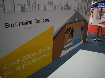 Bin Omairah in WETEX 2018, Dubai, UAE