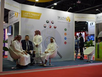 Bin Omairah in WETEX 2018, Dubai, UAE