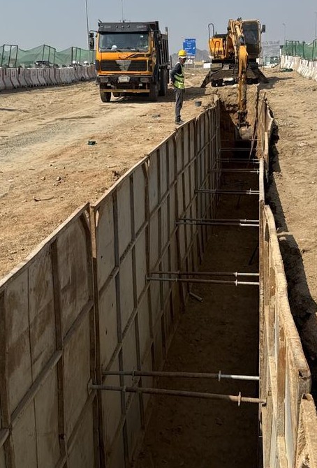 Bahra Project — Surface-Water Level Reduction Network
