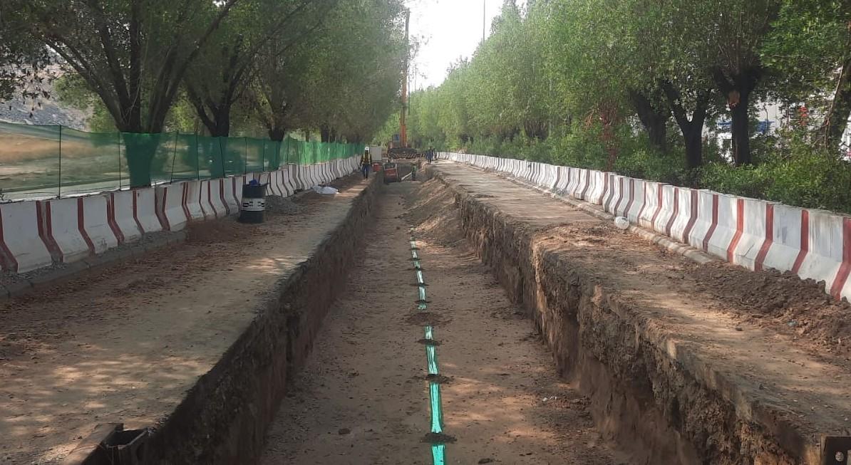 Northern Boulevard — Main Trunk Sewer along the Old Jeddah Road