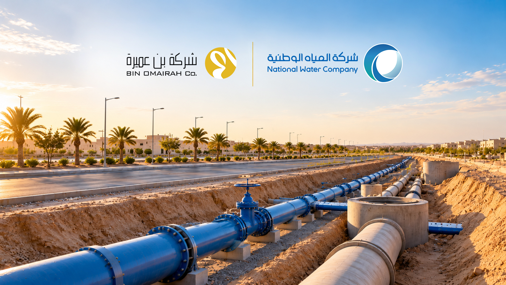 Bin Omairah Signs Framework Agreement with National Water Company for Water and Sewer Network Projects